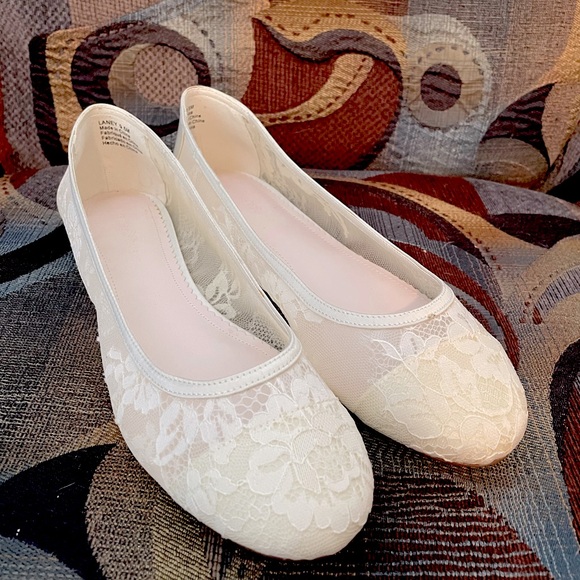 david's bridal flat shoes